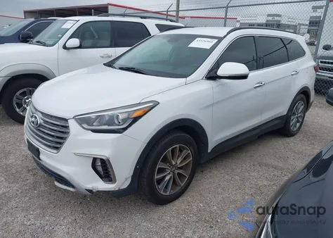 2017 Hyundai Santa Fe Se из США, поврежденный, VIN KM8SN4HF7HU241712